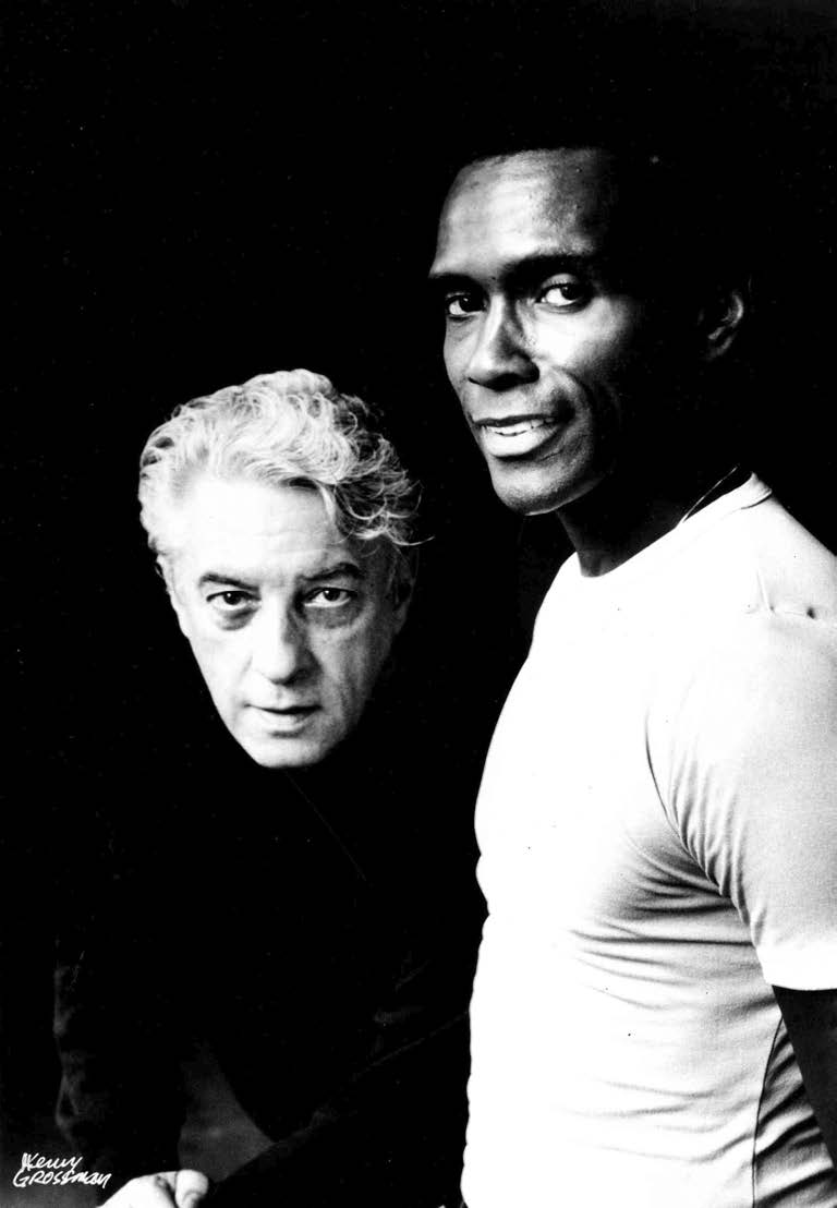 photo of Karel Shook and Arthur Mitchell