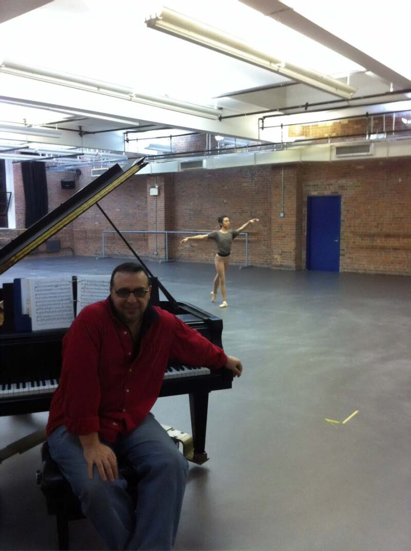 Paul Novosel in the studio. (Photo: Unknown)